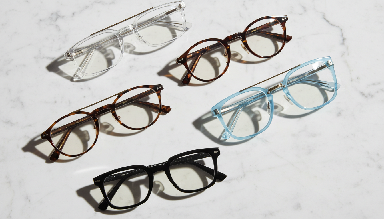 Stylish collection of eyeglasses